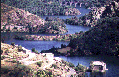Reservoir near Villefort