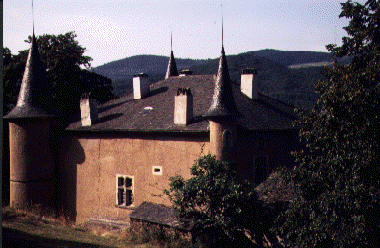 Castle at the roadside